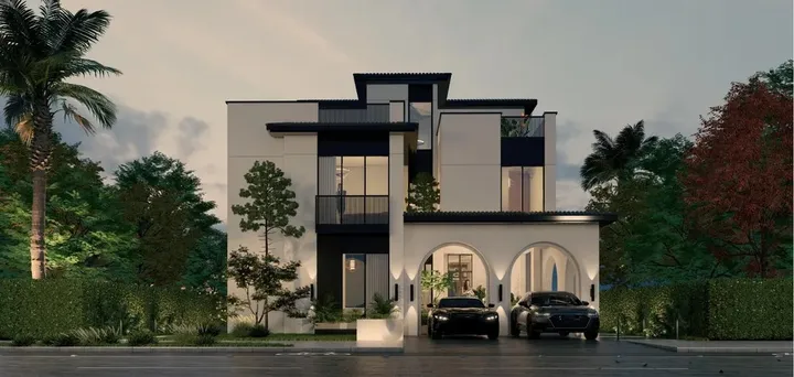 Villa with 220 m² built on a large 550 m² plot for sale in At East