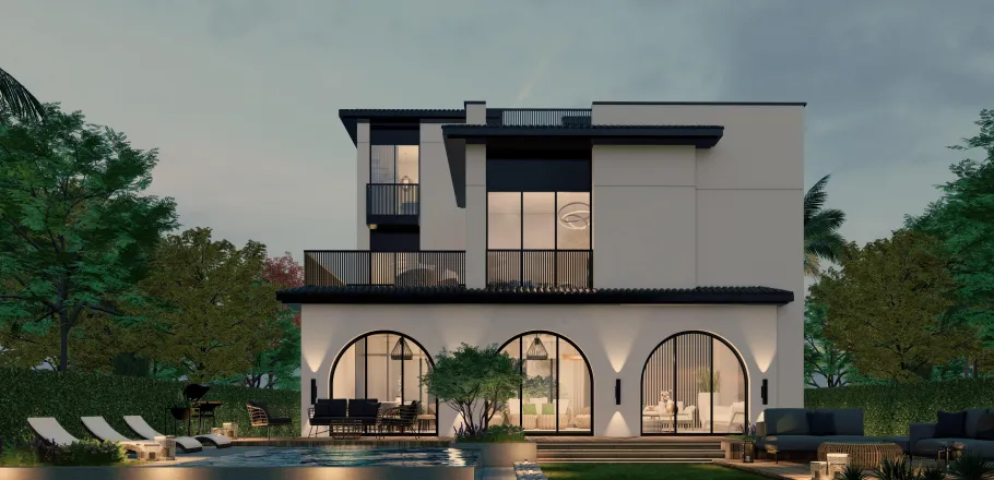 Fully finished 303 m² villa with a 331 m² garden for sale in At East
