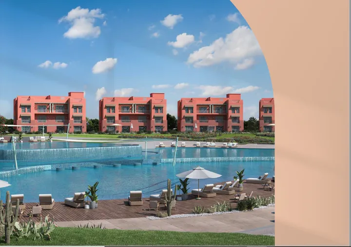 100 m² two-bedroom apartment, 2027 handover, for sale in Gaia