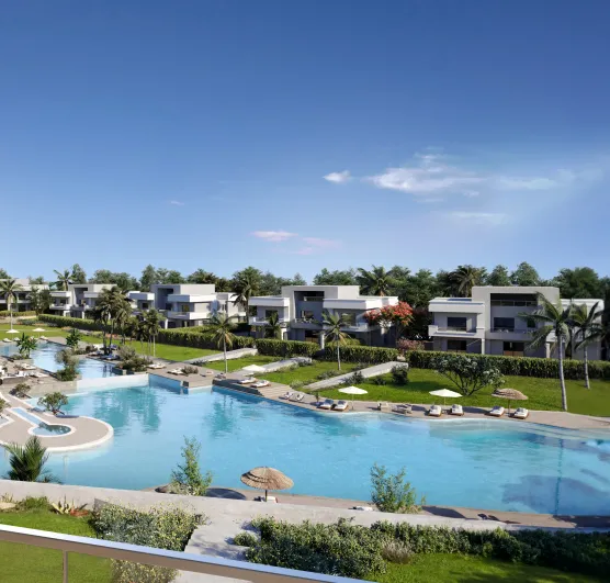 116 m² penthouse with a 116 m² roof and open view for sale in Gaia