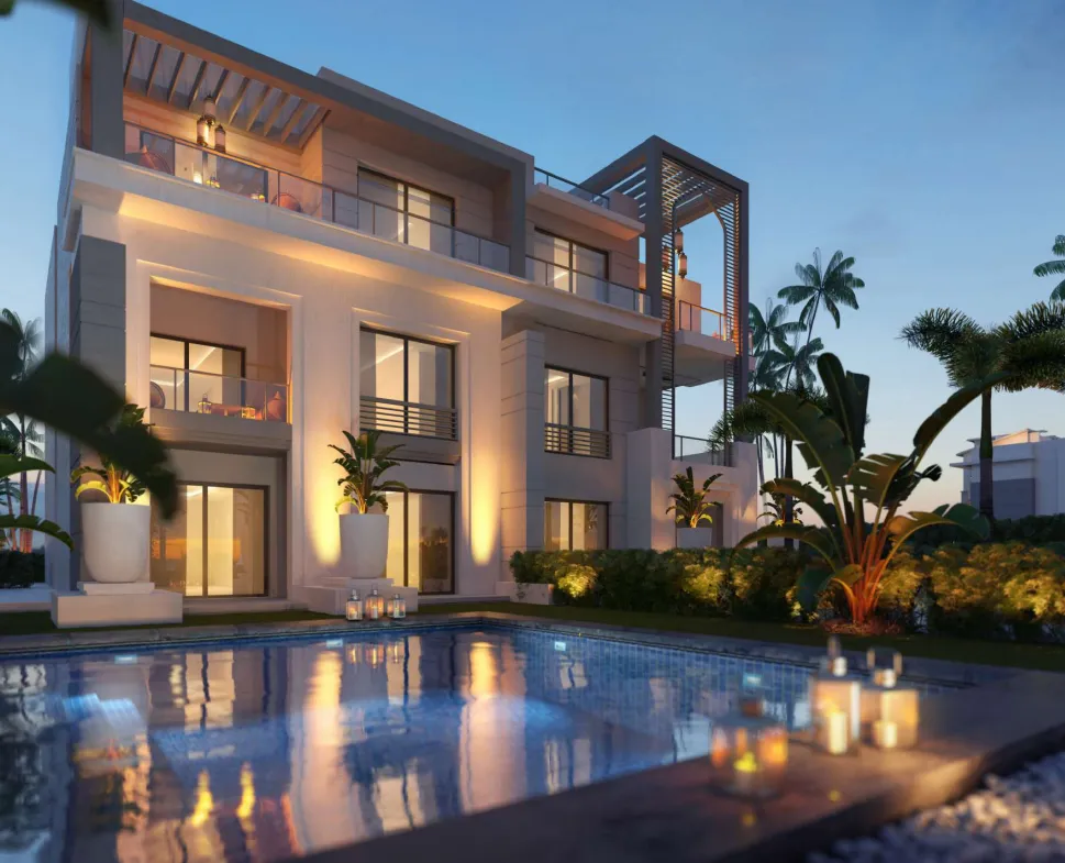 108 m² penthouse with a 108 m² roof, 2028 delivery, for sale in Gaia
