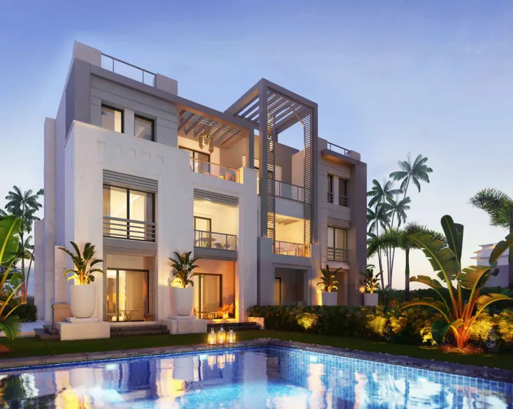 108 m² penthouse with a 108 m² roof, 2028 delivery, for sale in Gaia