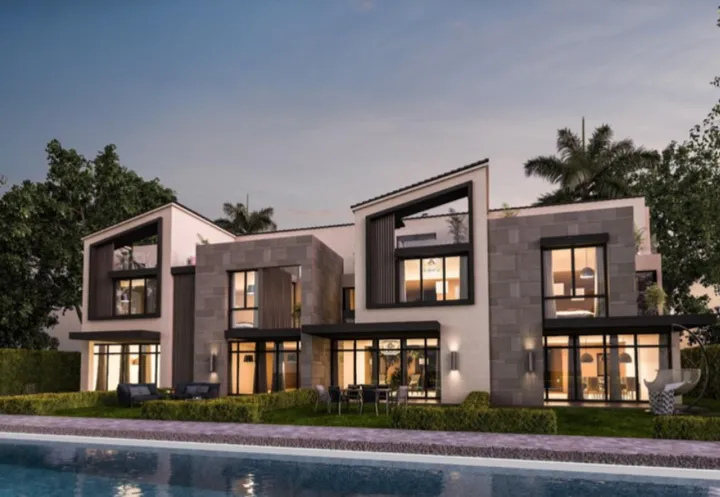 Semi-finished 295 m² villa on a 458 m² plot for sale in Keeva