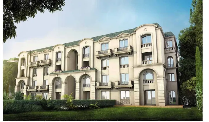 Semi-finished 131 m² two-bedroom apartment for sale in L'Avenir