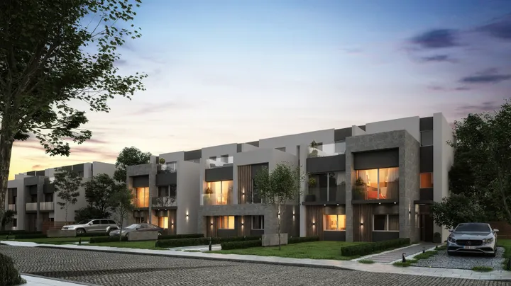 Near-delivery 166 m² townhouse, 150 m² land plot, for sale in Rare