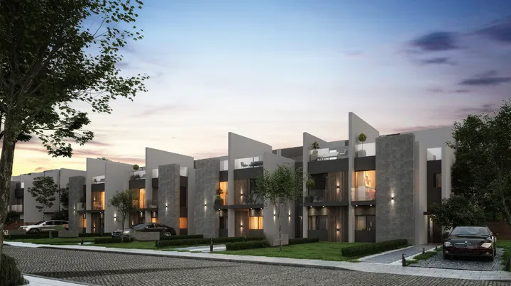 Townhouse of 169 m² built on land of 137 m² for sale in The City of Odyssia