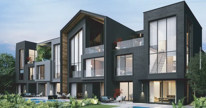 205 m² townhouse on a 170 m² plot with an 8-year plan for sale in The Ridge