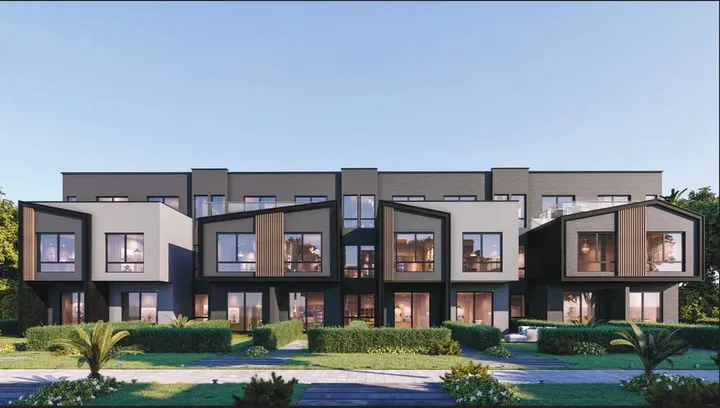 Ready 303 m² four-bedroom townhouse on a 225 m² plot for sale in The Ridge