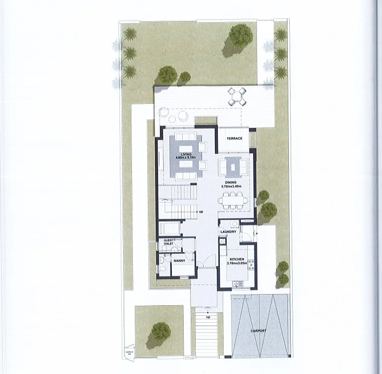 Floor plan of 314 m² villa on a 491 m² plot for sale in The Estates SODIC