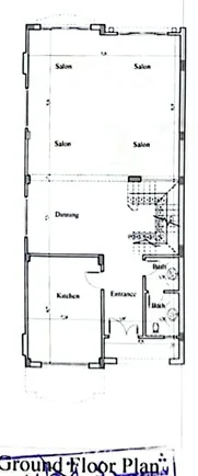 مخطط توين هاوس 295 م² على 3 طوابق جاهز للاستلام للبيع في الباتيو أورو