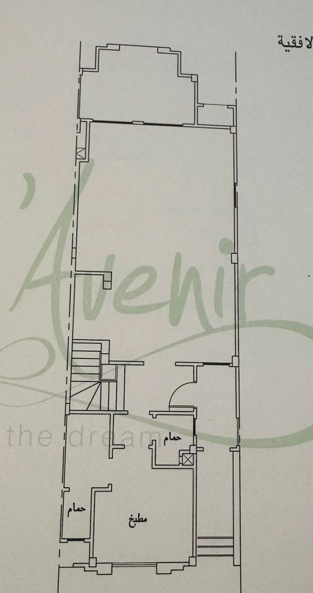 Floor plan of 271 m² townhouse on a 248 m² plot for sale in L'Avenir