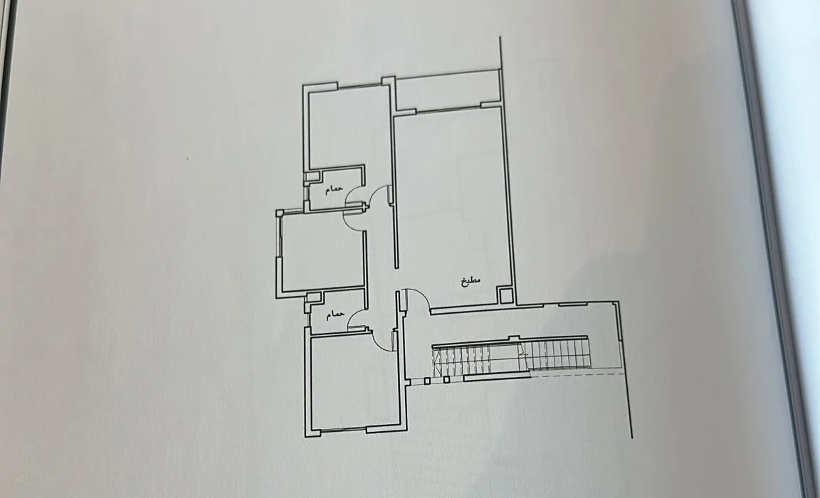 Floor plan of 134 m² three-bedroom first-floor chalet for sale in Summer