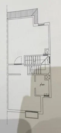 Floor plan of 165 m² semi-finished townhouse on a 217 m² plot for sale in At East