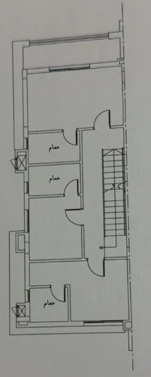 Floor plan of 185 m² townhouse on a 267 m² plot for sale in Gaia