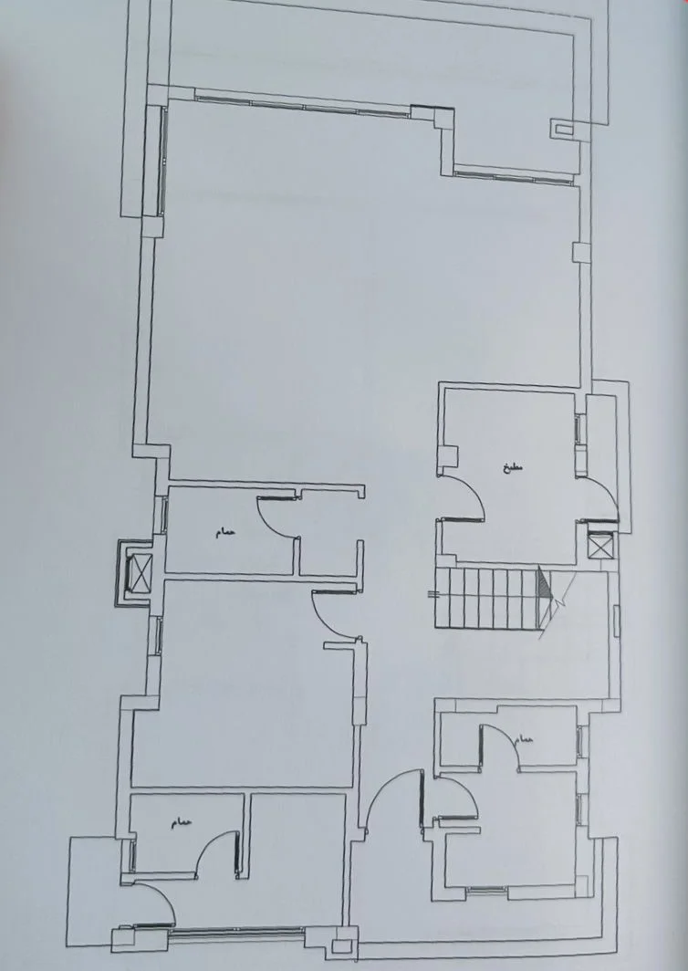 Floor plan of Ready 284 m² sea-view villa with a 500 m² garden for sale in Gaia