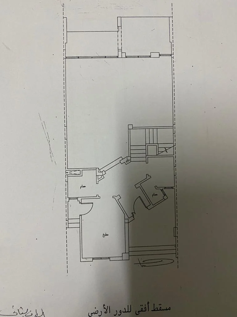 Floor plan of 265 m² townhouse with five bathrooms on a 237 m² plot for sale in The Square